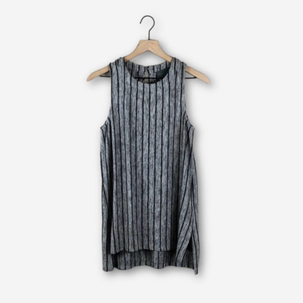 Sunday in Brooklyn Striped Sleeveless Tunic (XS)